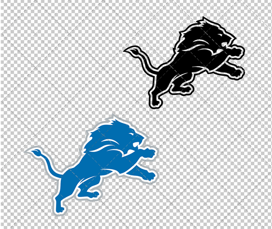 Detroit Lions 2017, Svg, Dxf, Eps, Png - SvgShopArt