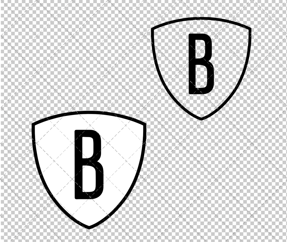 Brooklyn Nets Alternate 2012 006, Svg, Dxf, Eps, Png - SvgShopArt