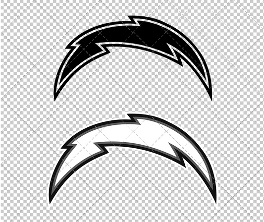 Los Angeles Chargers Concept 2017 004, Svg, Dxf, Eps, Png - SvgShopArt