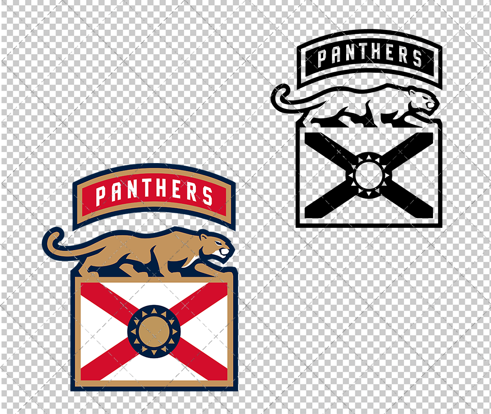 Florida Panthers Alternate 2016 004, Svg, Dxf, Eps, Png - SvgShopArt