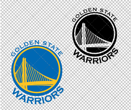 Golden State Warriors 2010, Svg, Dxf, Eps, Png - SvgShopArt