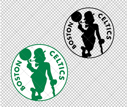 Boston Celtics Alternate 2014 002, Svg, Dxf, Eps, Png - SvgShopArt