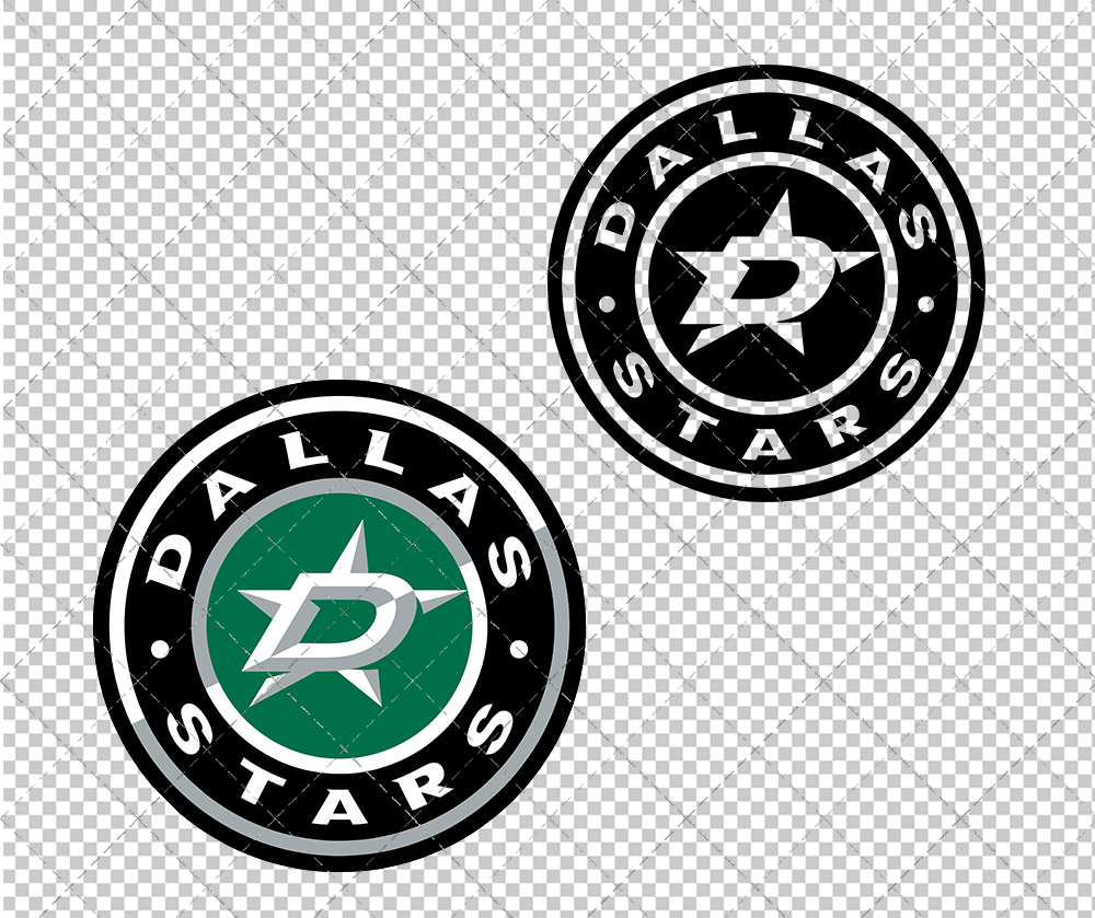 Dallas Stars Alternate 2013 002, Svg, Dxf, Eps, Png - SvgShopArt