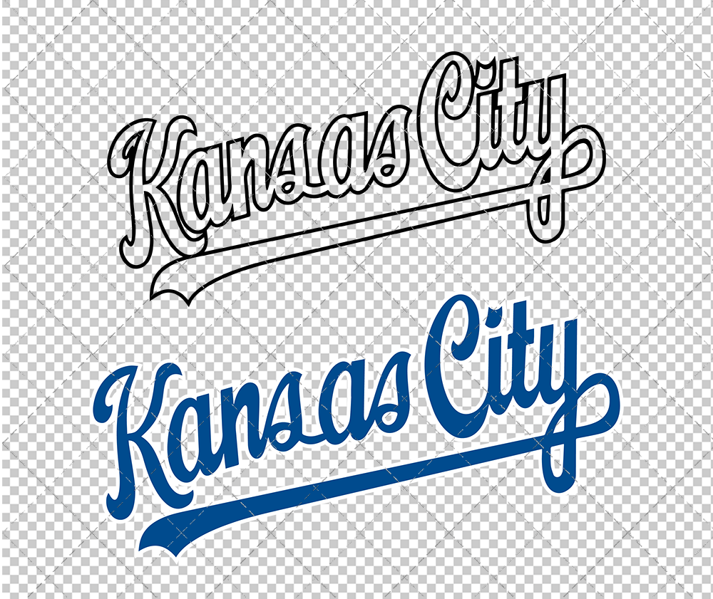 Kansas City Royals Jersey 2006 002, Svg, Dxf, Eps, Png - SvgShopArt