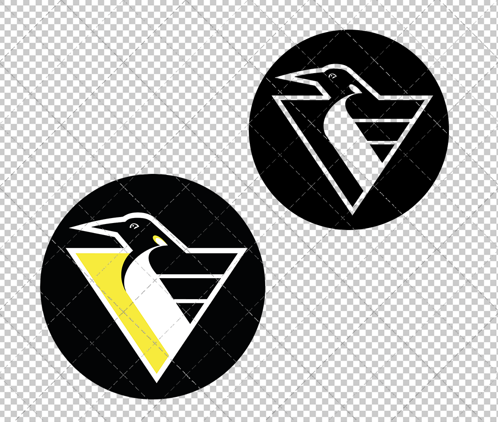 Pittsburgh Penguins Concept 1997, Svg, Dxf, Eps, Png - SvgShopArt