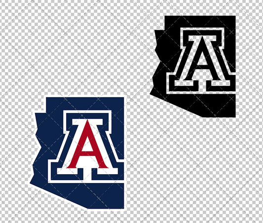 Arizona Wildcats Alternate 2013, Svg, Dxf, Eps, Png - SvgShopArt