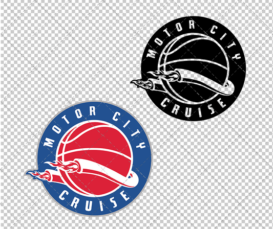 Detroit Pistons Concept 2017 007, Svg, Dxf, Eps, Png - SvgShopArt