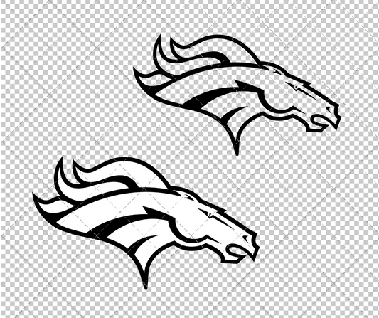 Denver Broncos Concept 1997 005, Svg, Dxf, Eps, Png - SvgShopArt