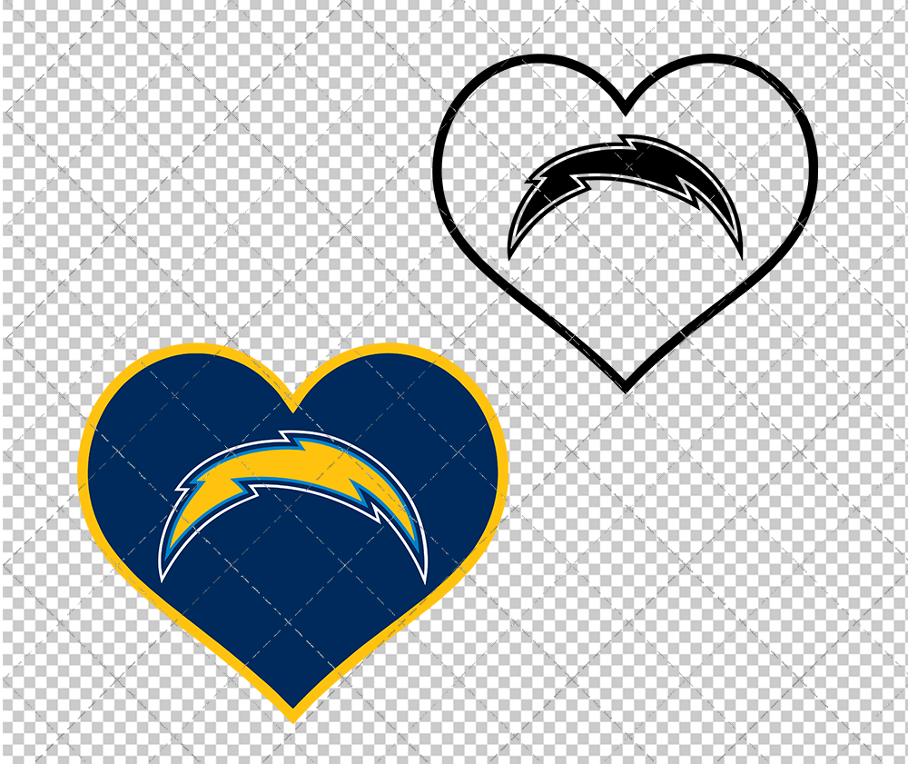 Los Angeles Chargers Concept 2017, Svg, Dxf, Eps, Png - SvgShopArt