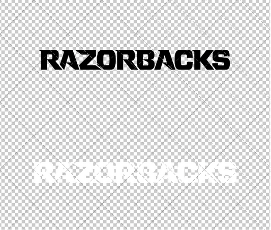 Arkansas Razorbacks Wordmark 2014 004, Svg, Dxf, Eps, Png - SvgShopArt