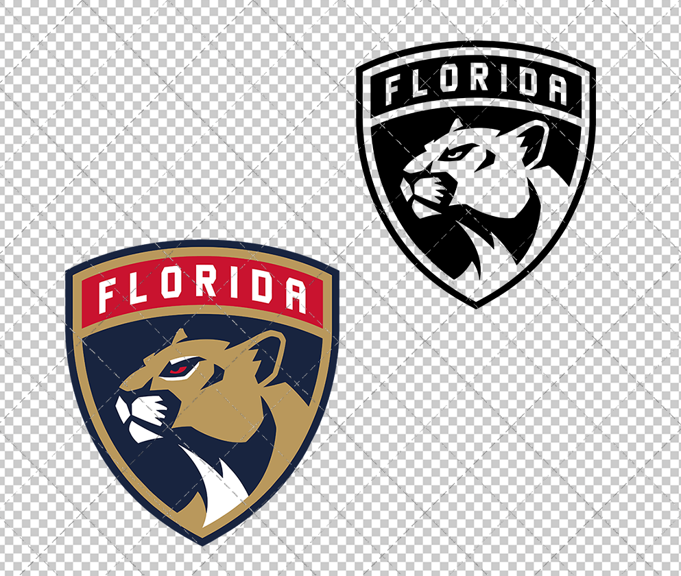 Florida Panthers 2016, Svg, Dxf, Eps, Png - SvgShopArt