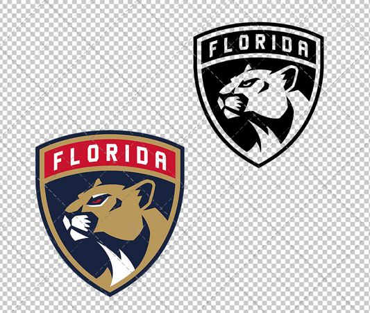 Florida Panthers 2016, Svg, Dxf, Eps, Png - SvgShopArt