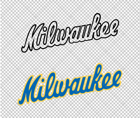 Milwaukee Brewers Jersey 1978, Svg, Dxf, Eps, Png - SvgShopArt