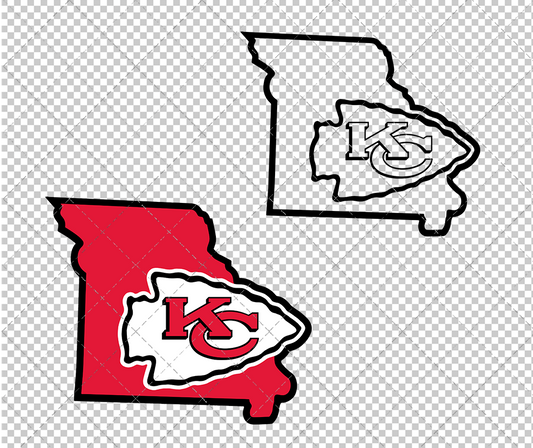 Kansas City Chiefs Concept 1972 004, Svg, Dxf, Eps, Png - SvgShopArt