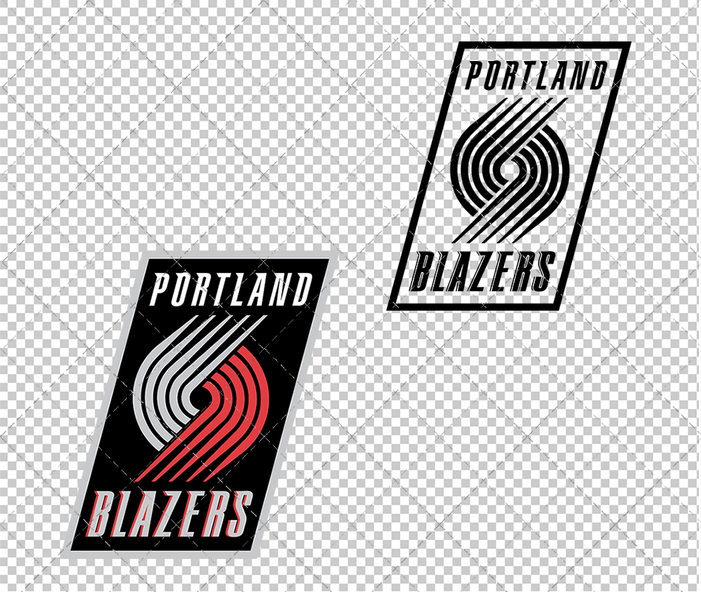 Portland Trail Blazers 2003, Svg, Dxf, Eps, Png - SvgShopArt