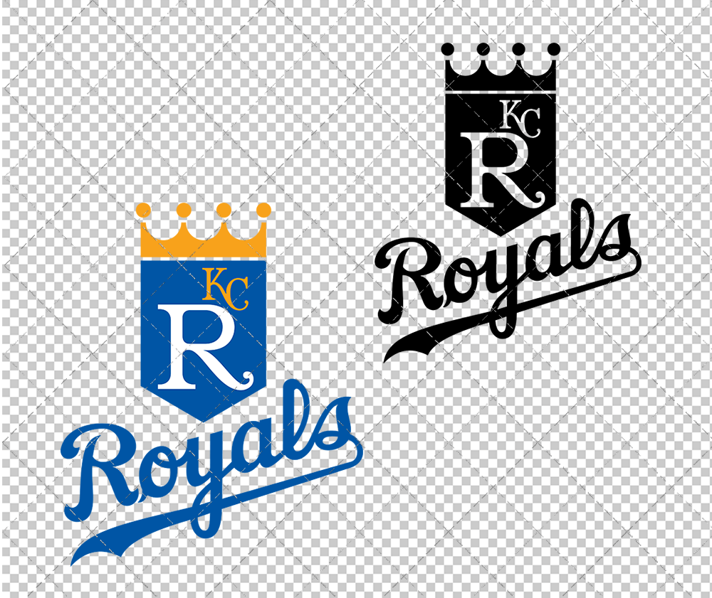 Kansas City Royals 1986, Svg, Dxf, Eps, Png - SvgShopArt