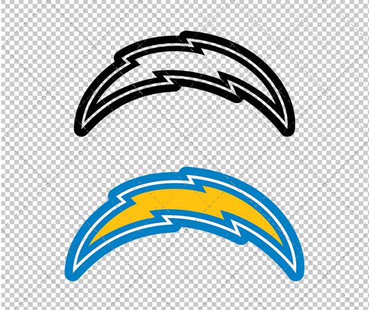 Los Angeles Chargers Concept 2020 002, Svg, Dxf, Eps, Png - SvgShopArt