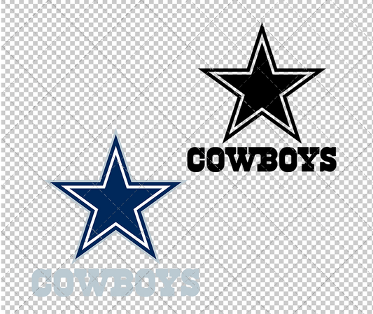 Dallas Cowboys Alternate 1971 002, Svg, Dxf, Eps, Png - SvgShopArt