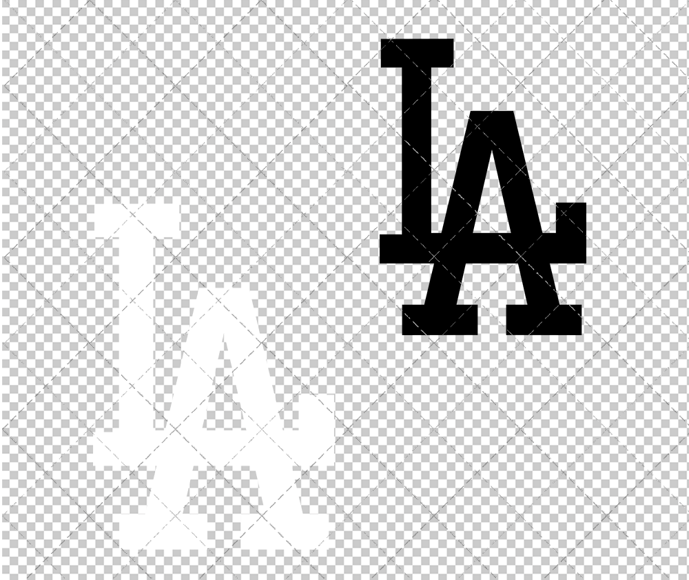 Los Angeles Dodgers Cap 2012, Svg, Dxf, Eps, Png - SvgShopArt