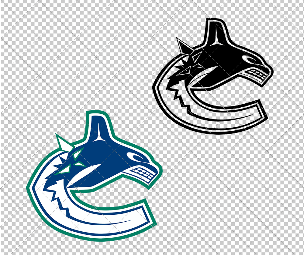 Vancouver Canucks Concept 2007 002, Svg, Dxf, Eps, Png - SvgShopArt