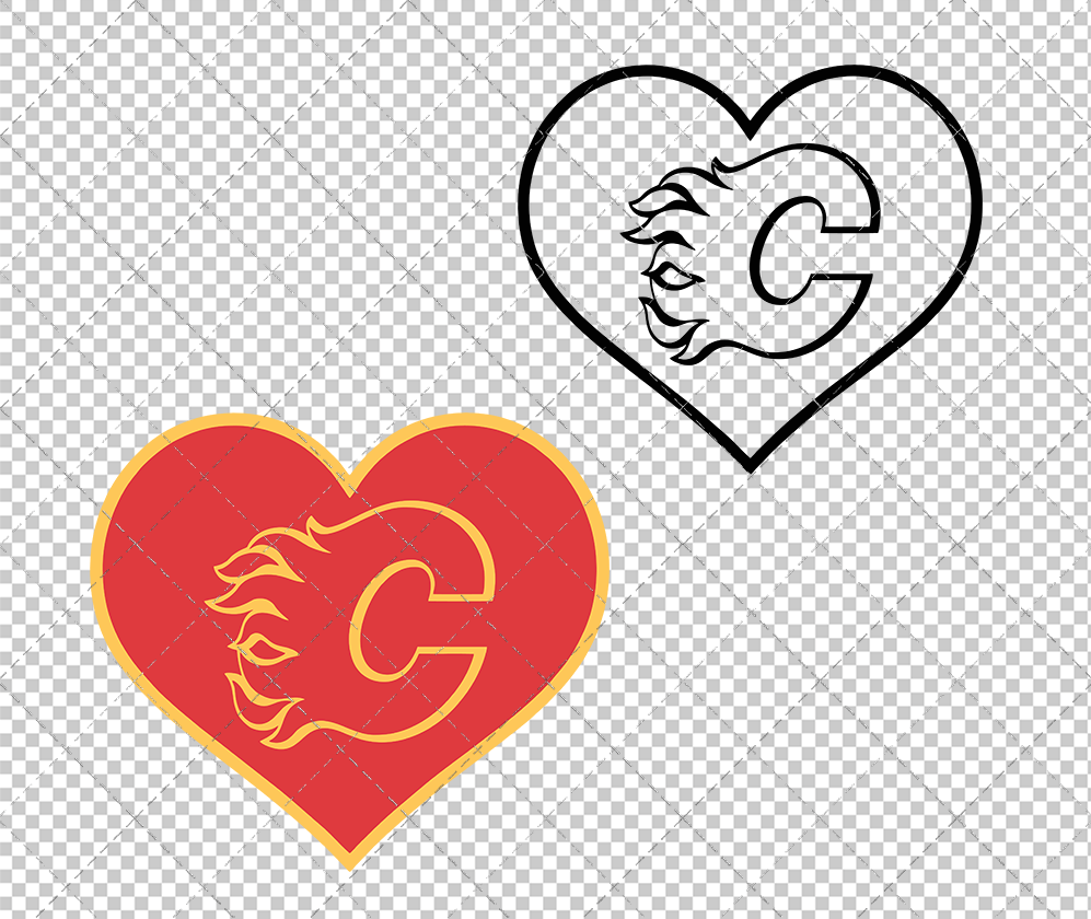 Calgary Flames Concept 2020, Svg, Dxf, Eps, Png - SvgShopArt