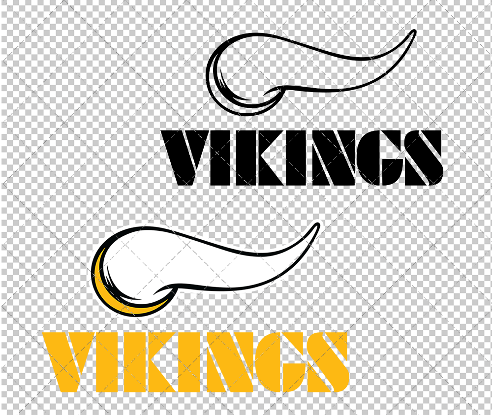 Minnesota Vikings Concept 1998, Svg, Dxf, Eps, Png - SvgShopArt