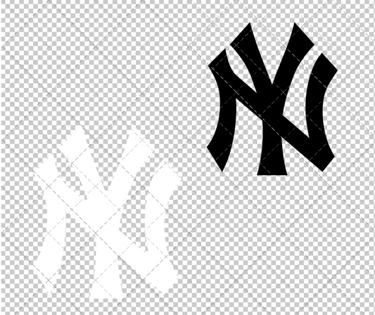 New York Yankees Cap 1985, Svg, Dxf, Eps, Png - SvgShopArt