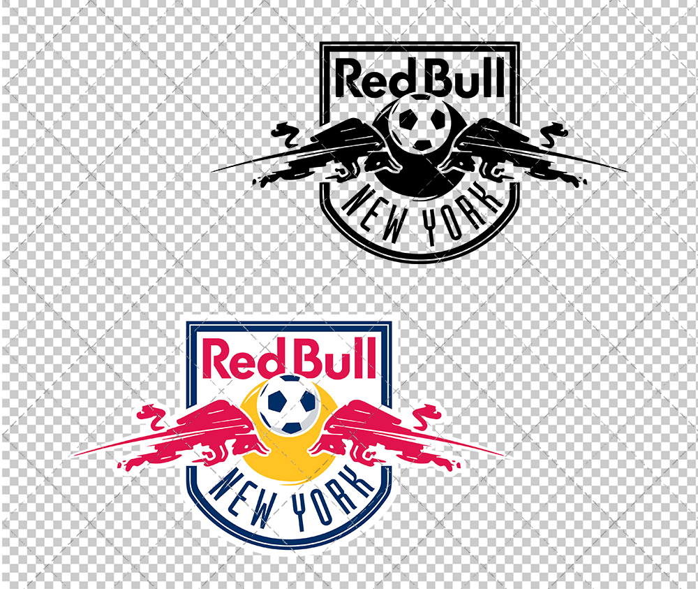 New York Red Bulls 2006, Svg, Dxf, Eps, Png - SvgShopArt