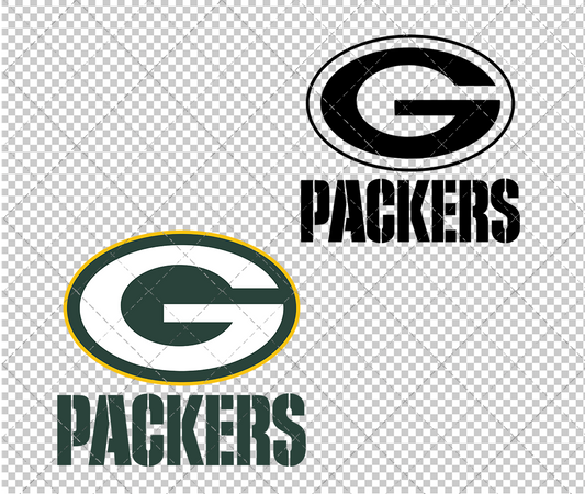 Green Bay Packers Alternate 2006 002, Svg, Dxf, Eps, Png - SvgShopArt