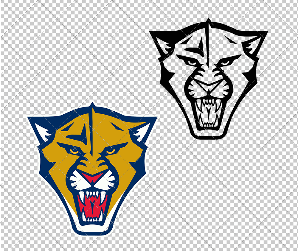 Florida Panthers Concept 2009, Svg, Dxf, Eps, Png - SvgShopArt