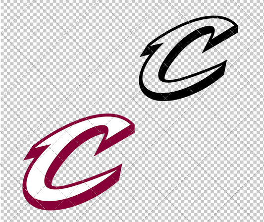 Cleveland Cavaliers Alternate 2022 002, Svg, Dxf, Eps, Png - SvgShopArt