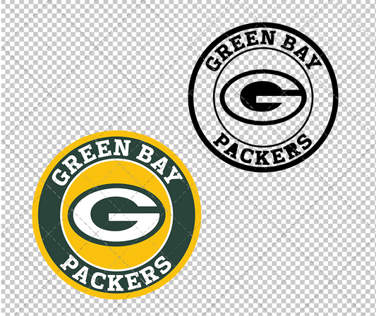 Green Bay Packers Circle 2006, Svg, Dxf, Eps, Png - SvgShopArt