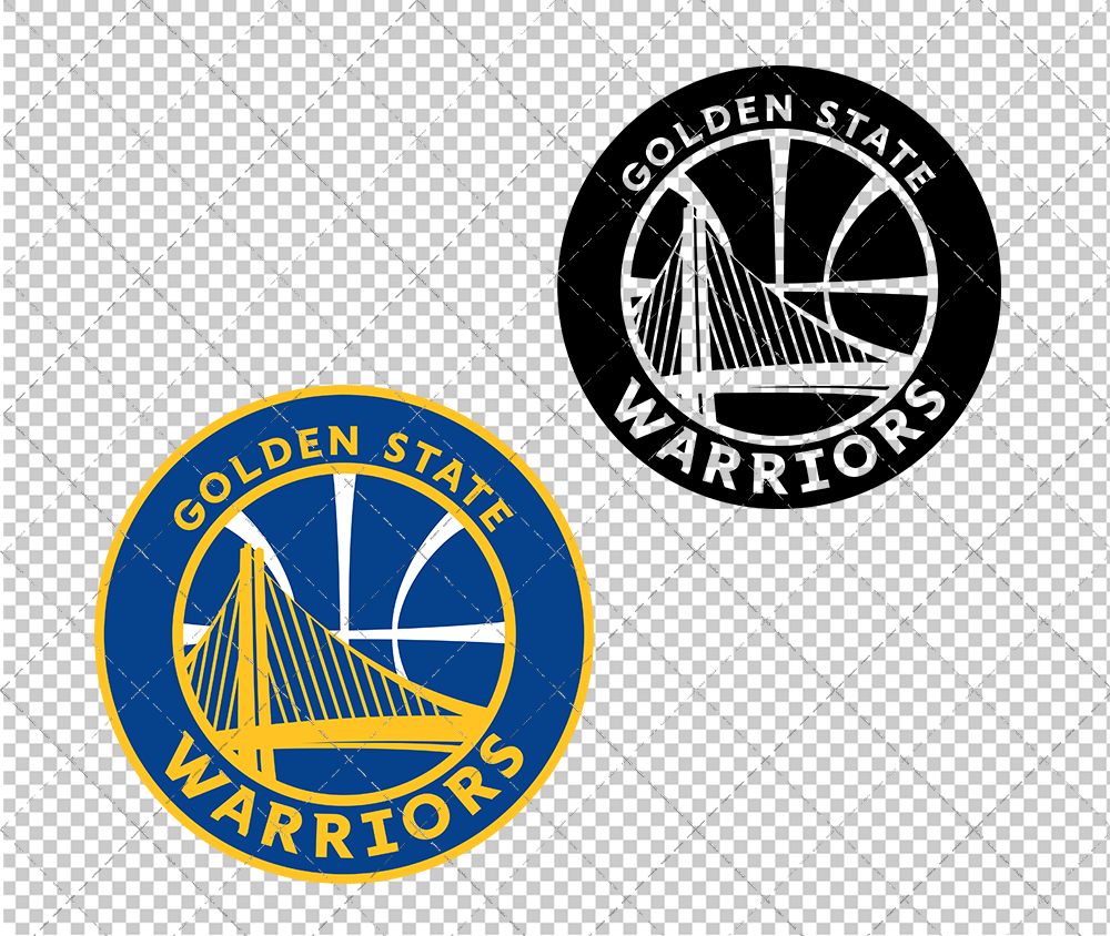 Golden State Warriors Circle 2019 003, Svg, Dxf, Eps, Png - SvgShopArt