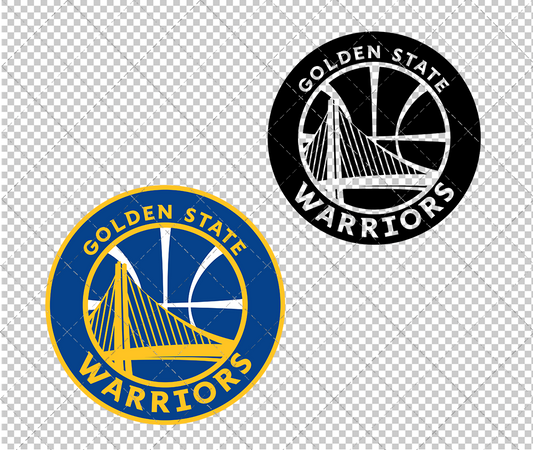 Golden State Warriors Circle 2019 003, Svg, Dxf, Eps, Png - SvgShopArt