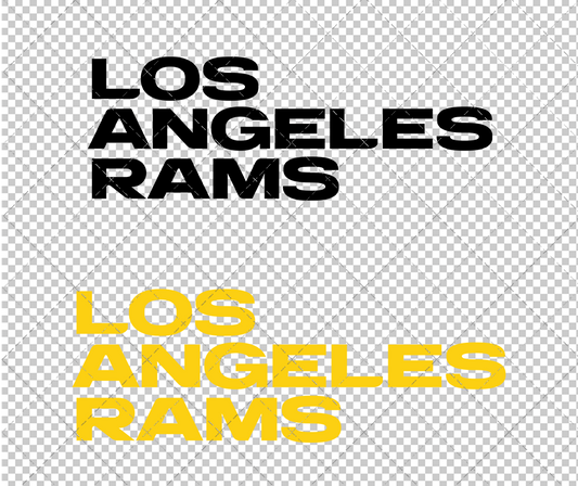 Los Angeles Rams Wordmark 2020 002, Svg, Dxf, Eps, Png - SvgShopArt