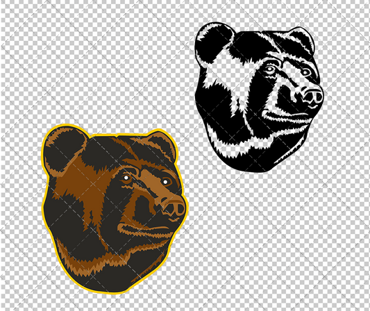 Boston Bruins Alternate 1995, Svg, Dxf, Eps, Png - SvgShopArt