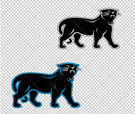 Carolina Panthers Alternate 1995 005, Svg, Dxf, Eps, Png - SvgShopArt