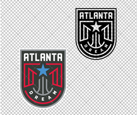 Atlanta Dream 2020, Svg, Dxf, Eps, Png - SvgShopArt