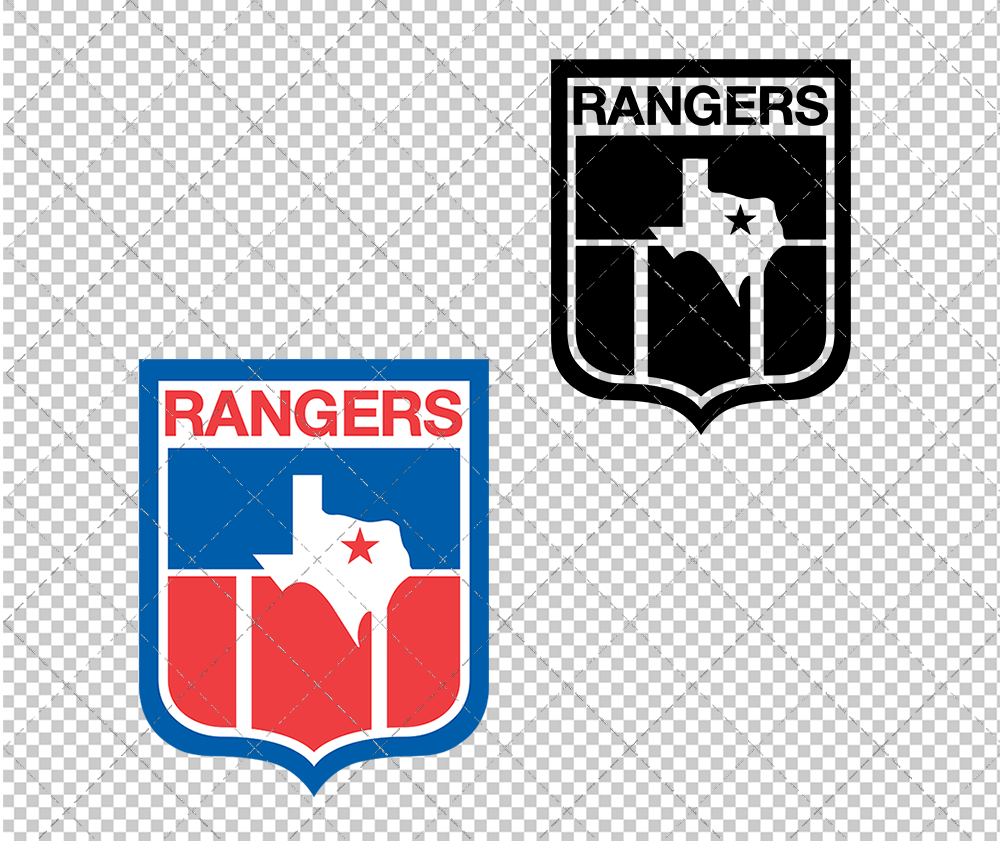 Texas Rangers Alternate 1977, Svg, Dxf, Eps, Png - SvgShopArt