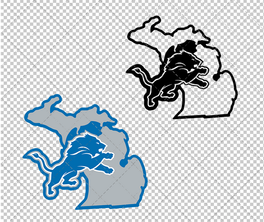 Detroit Lions Concept 2017 005, Svg, Dxf, Eps, Png - SvgShopArt