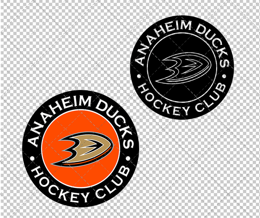 Anaheim Ducks Circle 2010, Svg, Dxf, Eps, Png - SvgShopArt