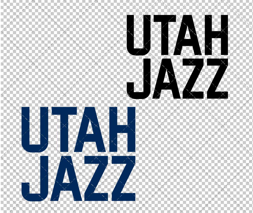 Utah Jazz Wordmark 2022, Svg, Dxf, Eps, Png - SvgShopArt