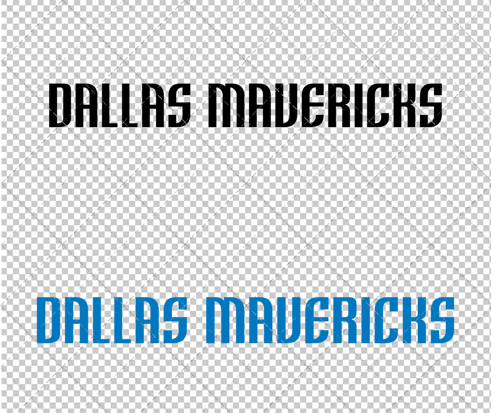 Dallas Mavericks Wordmark 2001, Svg, Dxf, Eps, Png - SvgShopArt