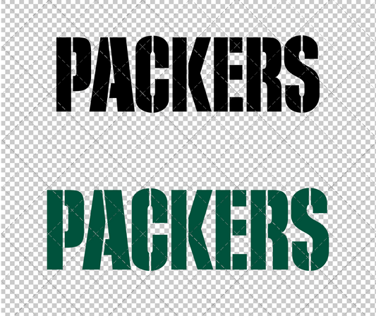 Green Bay Packers Wordmark 1968, Svg, Dxf, Eps, Png - SvgShopArt