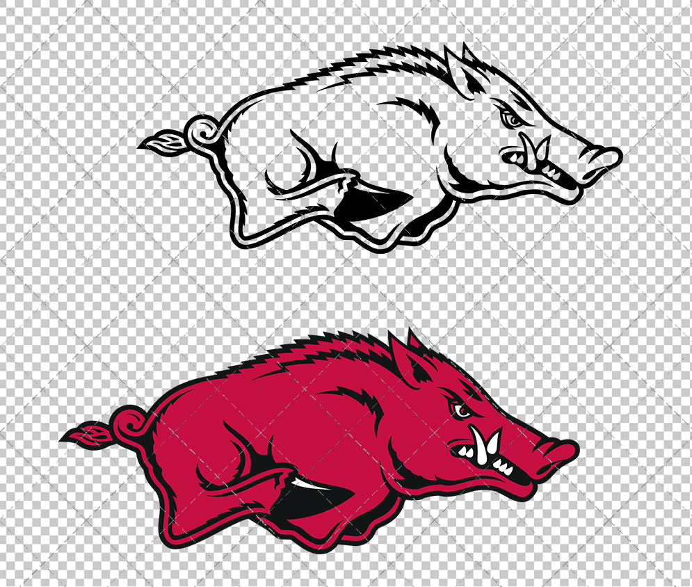 Arkansas Razorbacks 2001, Svg, Dxf, Eps, Png - SvgShopArt