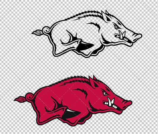 Arkansas Razorbacks 2001, Svg, Dxf, Eps, Png - SvgShopArt