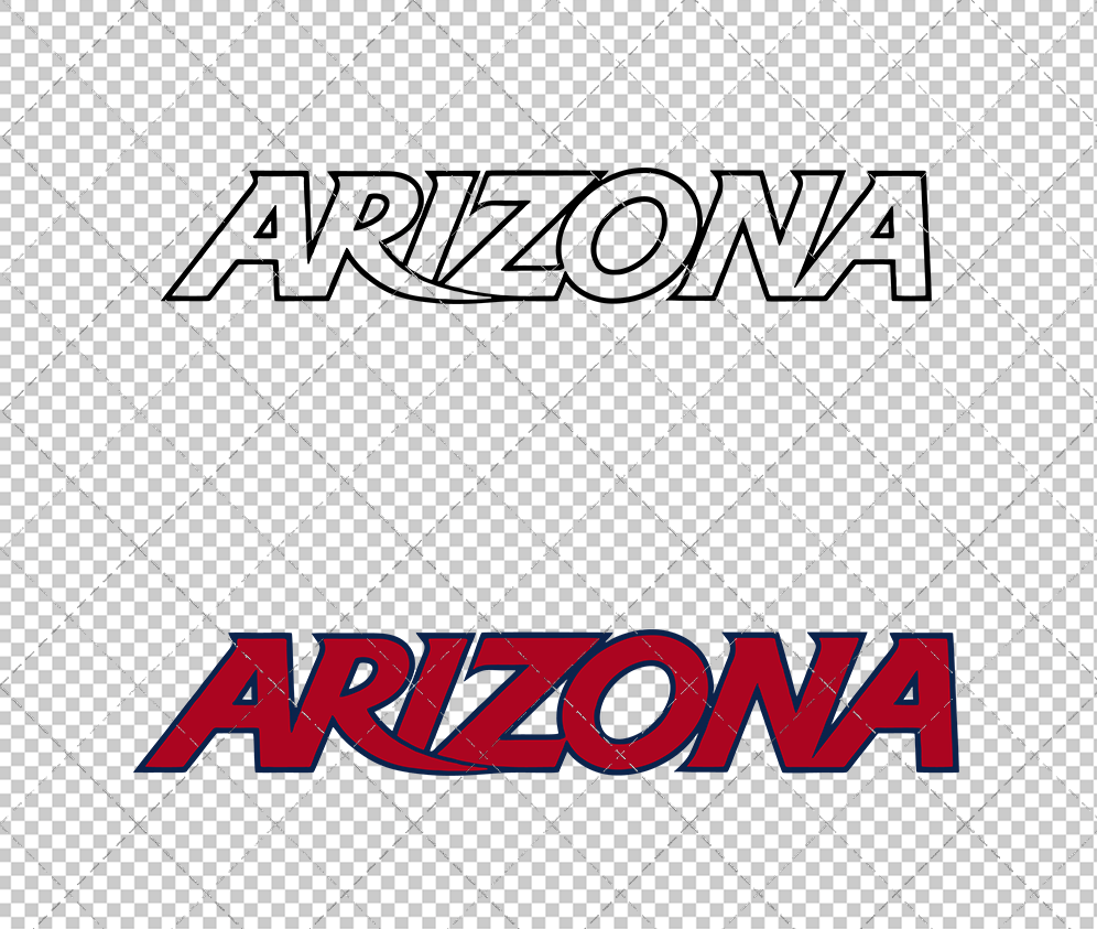 Arizona Wildcats Wordmark 2018, Svg, Dxf, Eps, Png - SvgShopArt