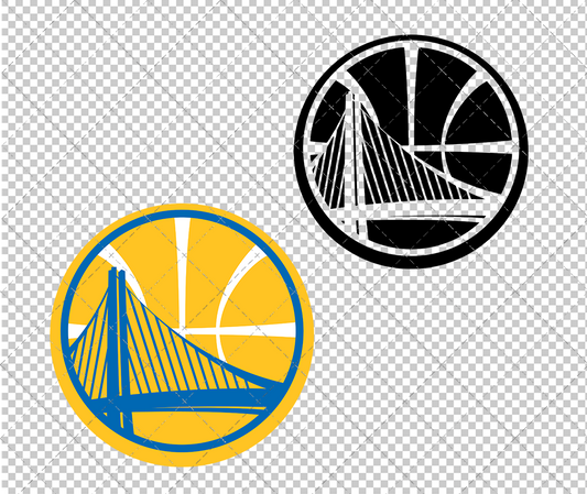 Golden State Warriors Alternate 2010 003, Svg, Dxf, Eps, Png - SvgShopArt