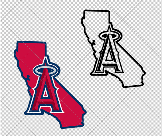 Los Angeles Angels Concept 2017 003, Svg, Dxf, Eps, Png - SvgShopArt