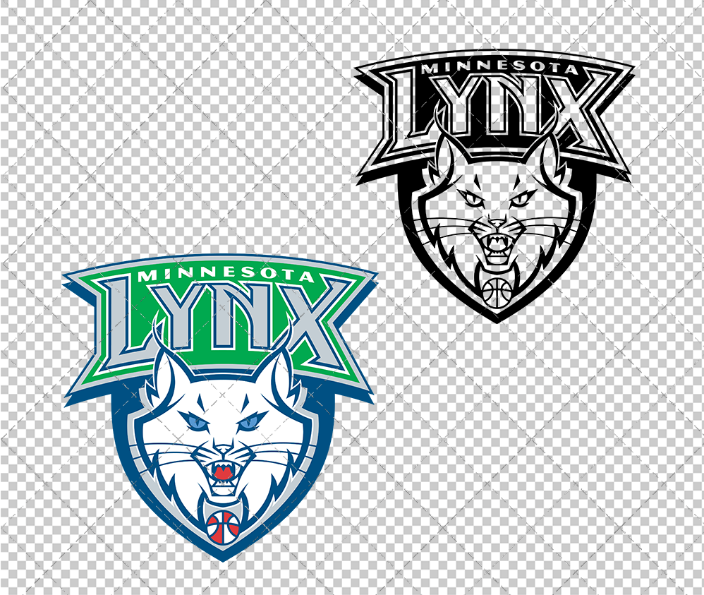 Minnesota Lynx 1999, Svg, Dxf, Eps, Png - SvgShopArt